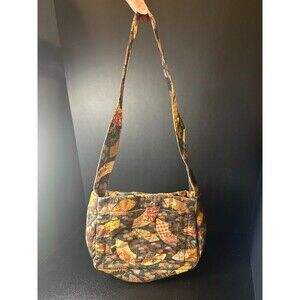 Aloha Spirit Kalona Quilted Fan Print Shoulder Bag